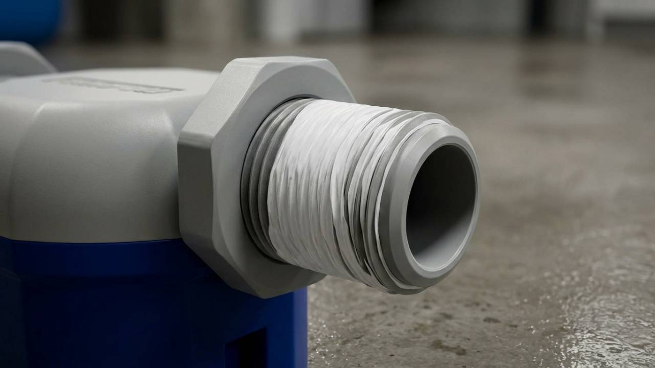 Internal mechanism of an automatic float valve preventing water overflow and ensuring precise level control.
